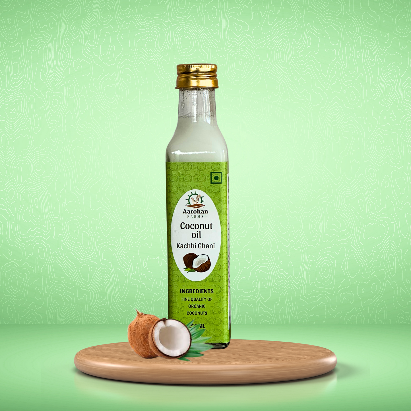 Coconut Oil - Kacchi Ghani (Wood Pressed)