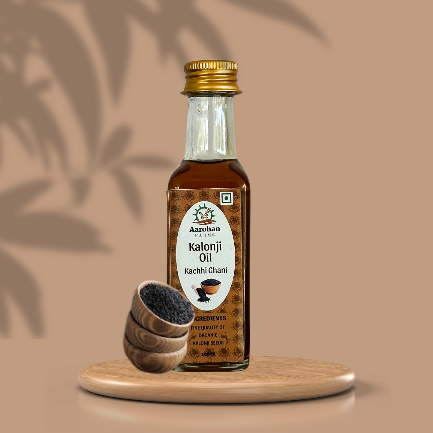 Kalonji Oil - Kacchi Ghani (Cold Pressed)