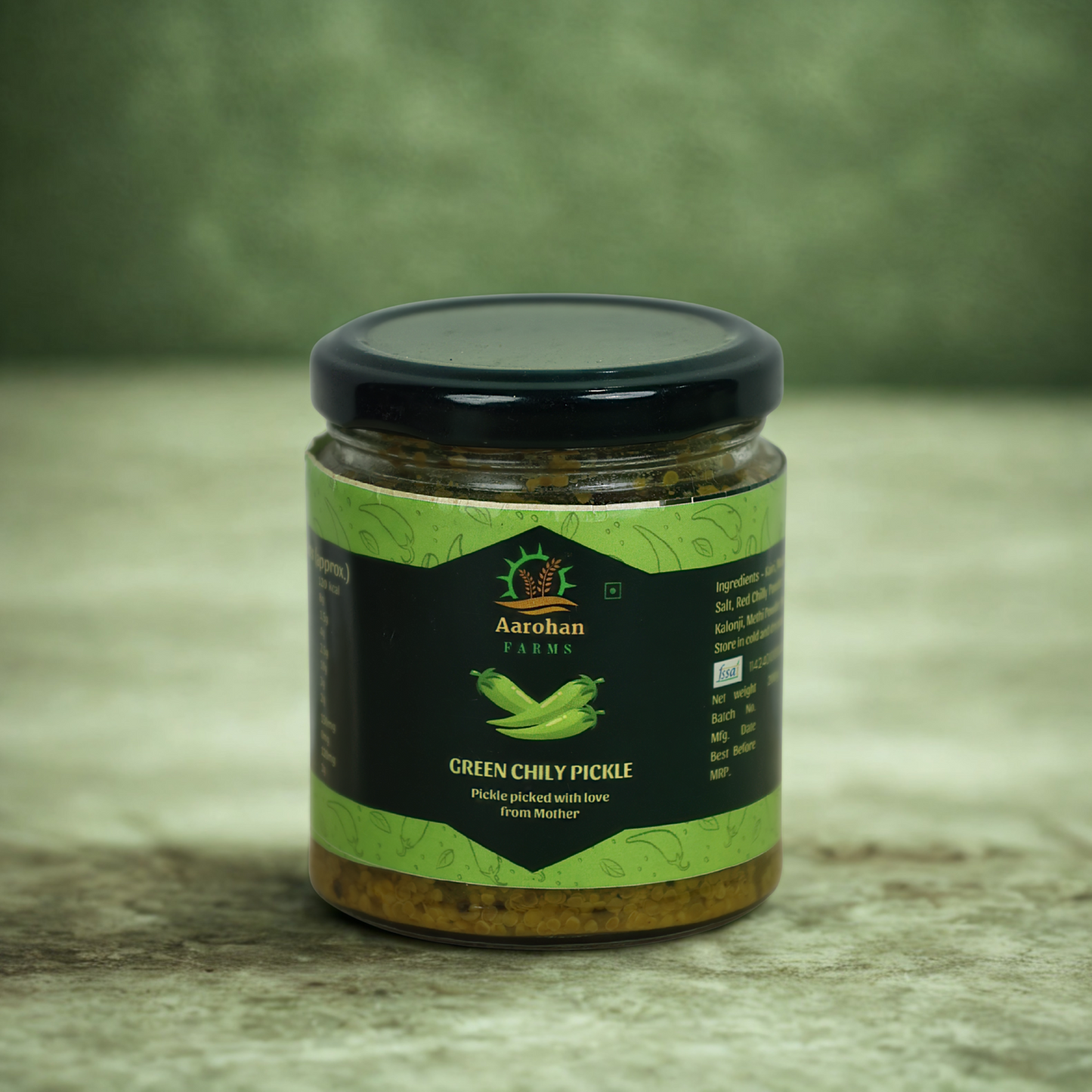 Green Chilly Pickle (200 GM)