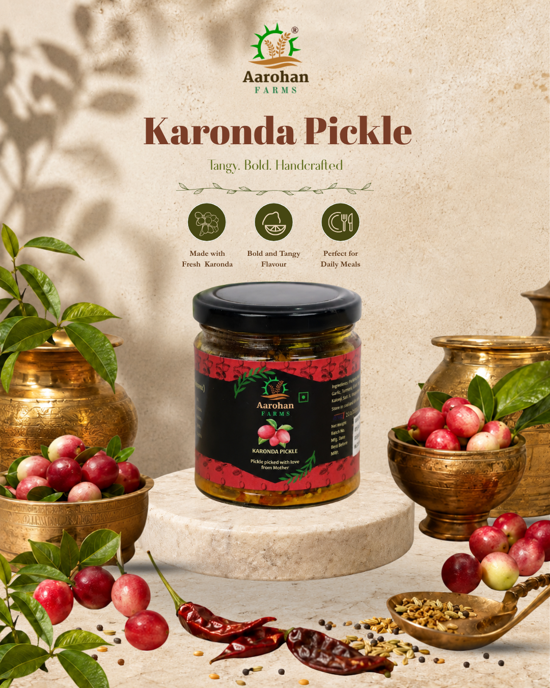 Karonda Pickle (200 GM)