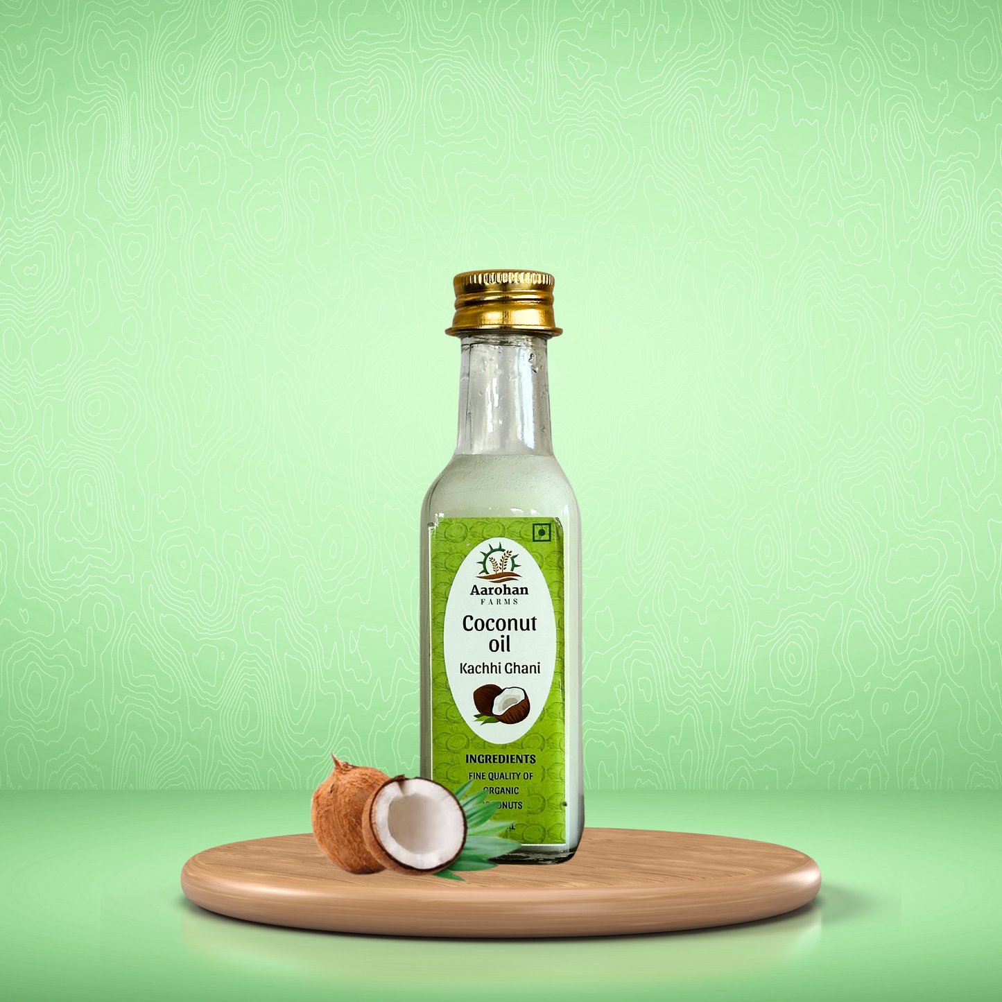 Coconut Oil - Kacchi Ghani (Wood Pressed)