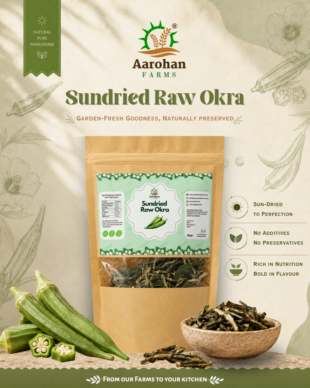 Sundried - Bhindi - Okra (200 GM)