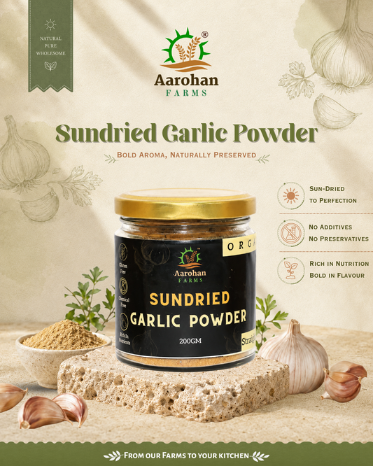 Sundried Garlic Powder (200 GM)