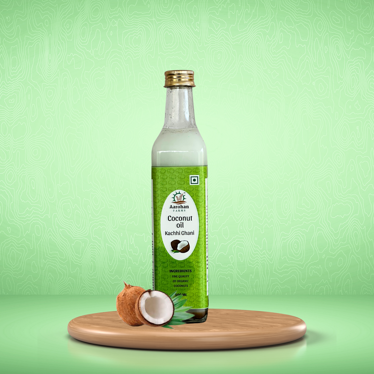 Coconut Oil - Kacchi Ghani (Wood Pressed)