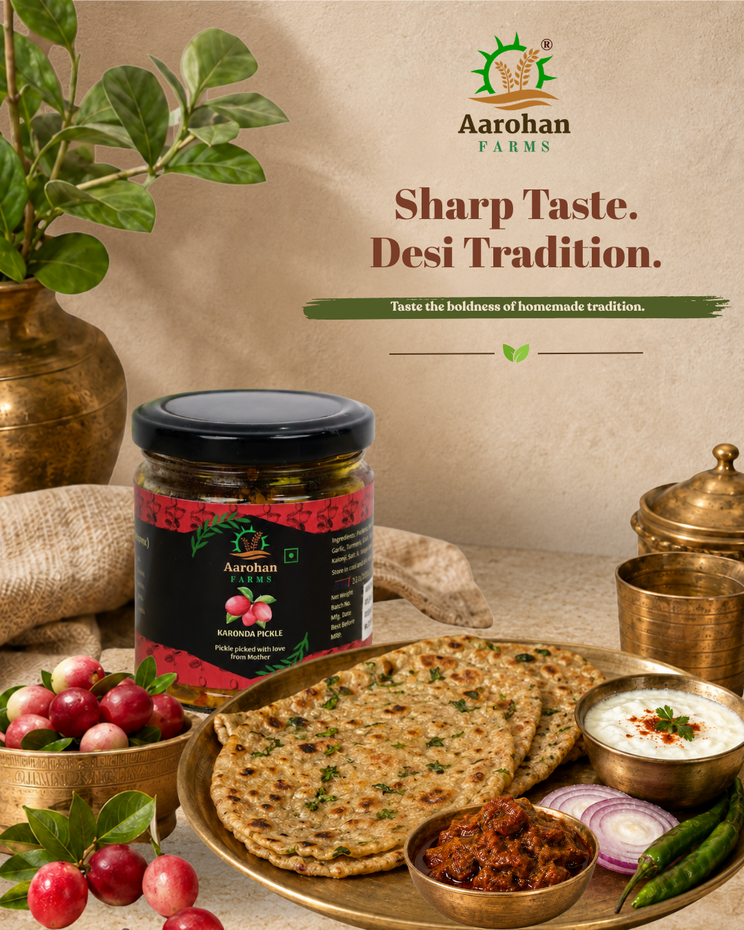 Karonda Pickle (200 GM)