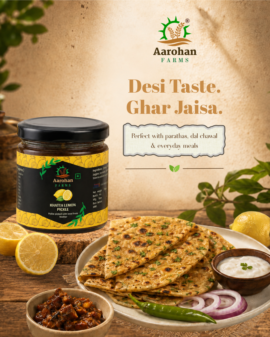 Lemon Pickle - Khatta (200 GM)