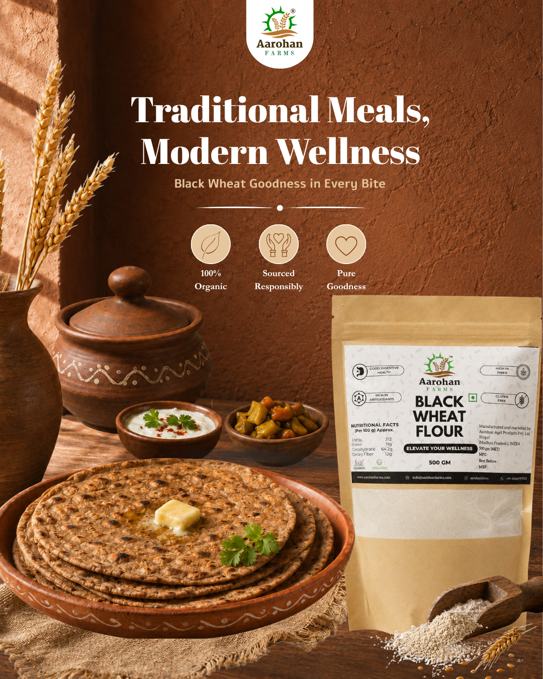 Black Wheat - 1 KG