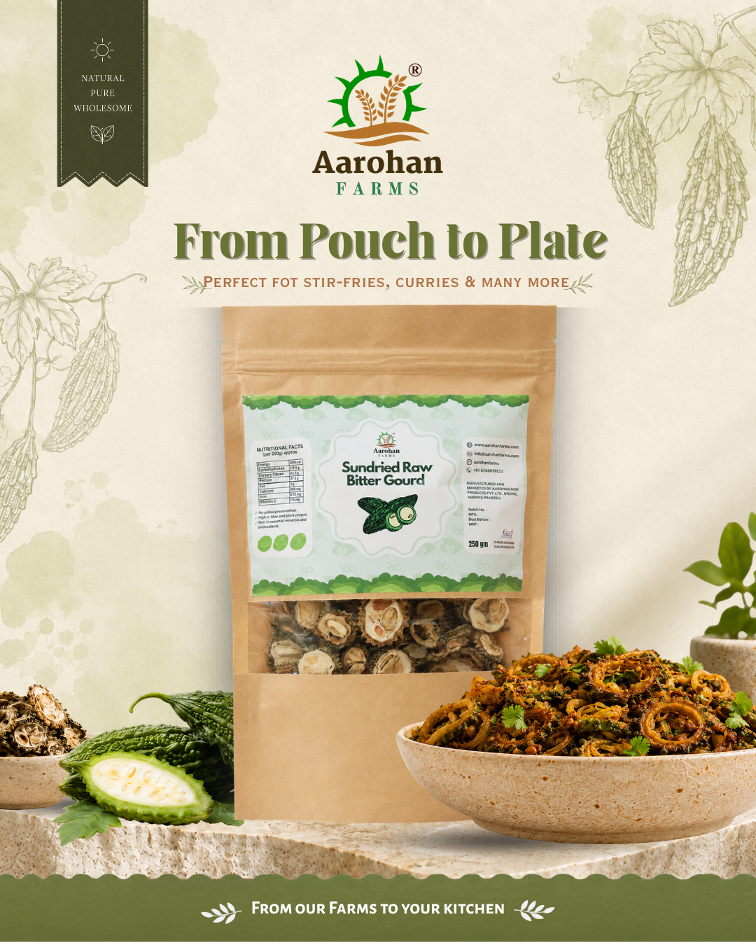 Sundried - Karela - Bitter Guard (200 GM)