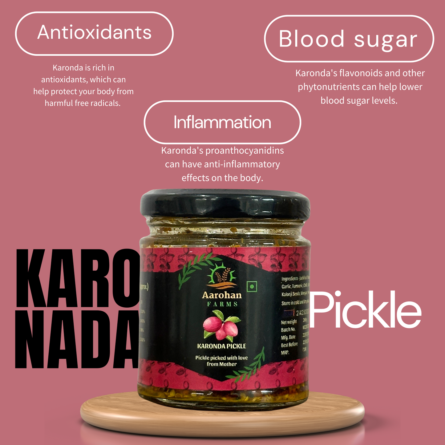 Karonda Pickle (200 GM)