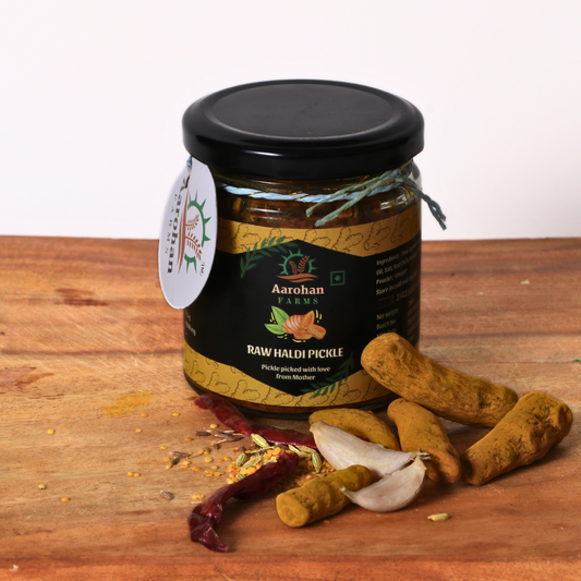 Raw Haldi Pickle