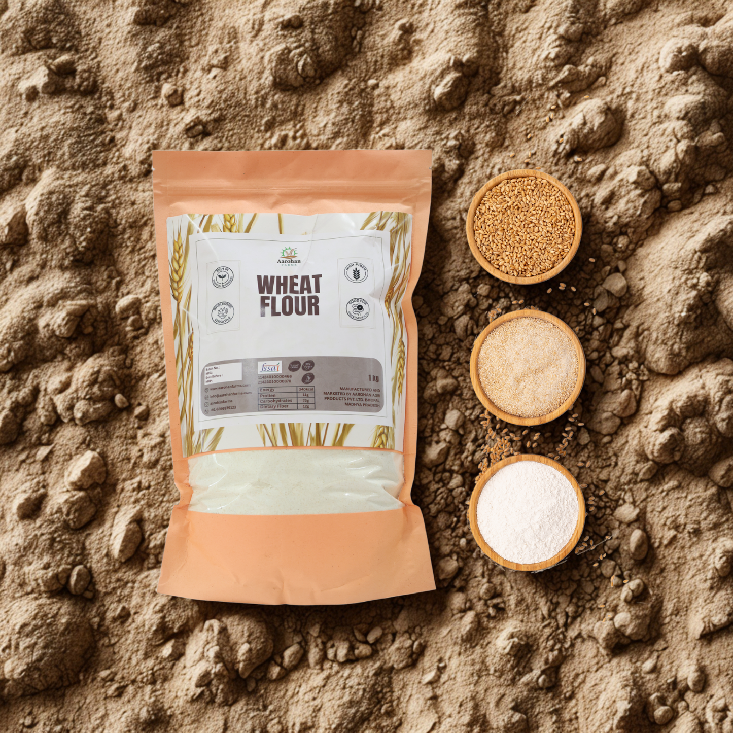Wheat Flour - Organic (1 KG)