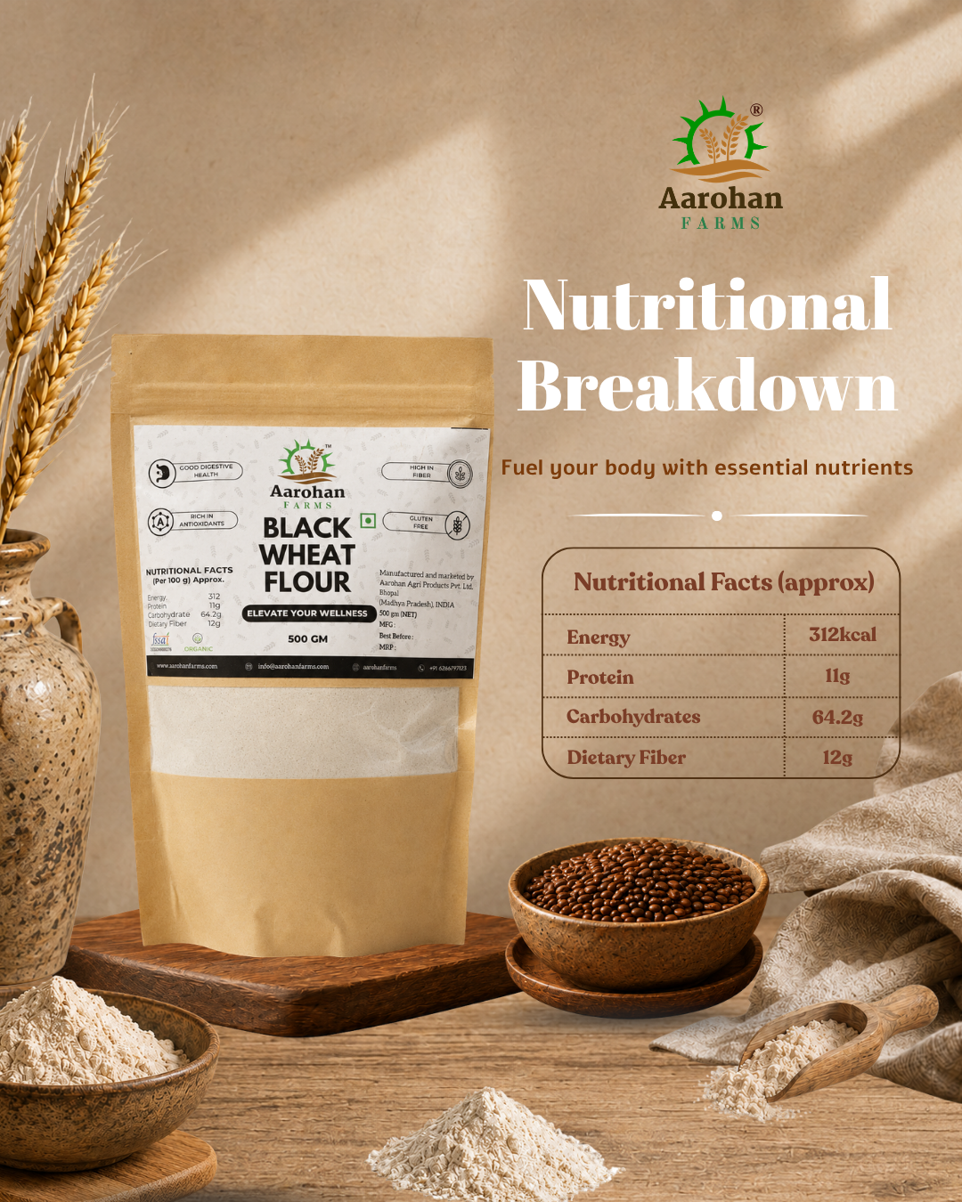 Black Wheat - 1 KG