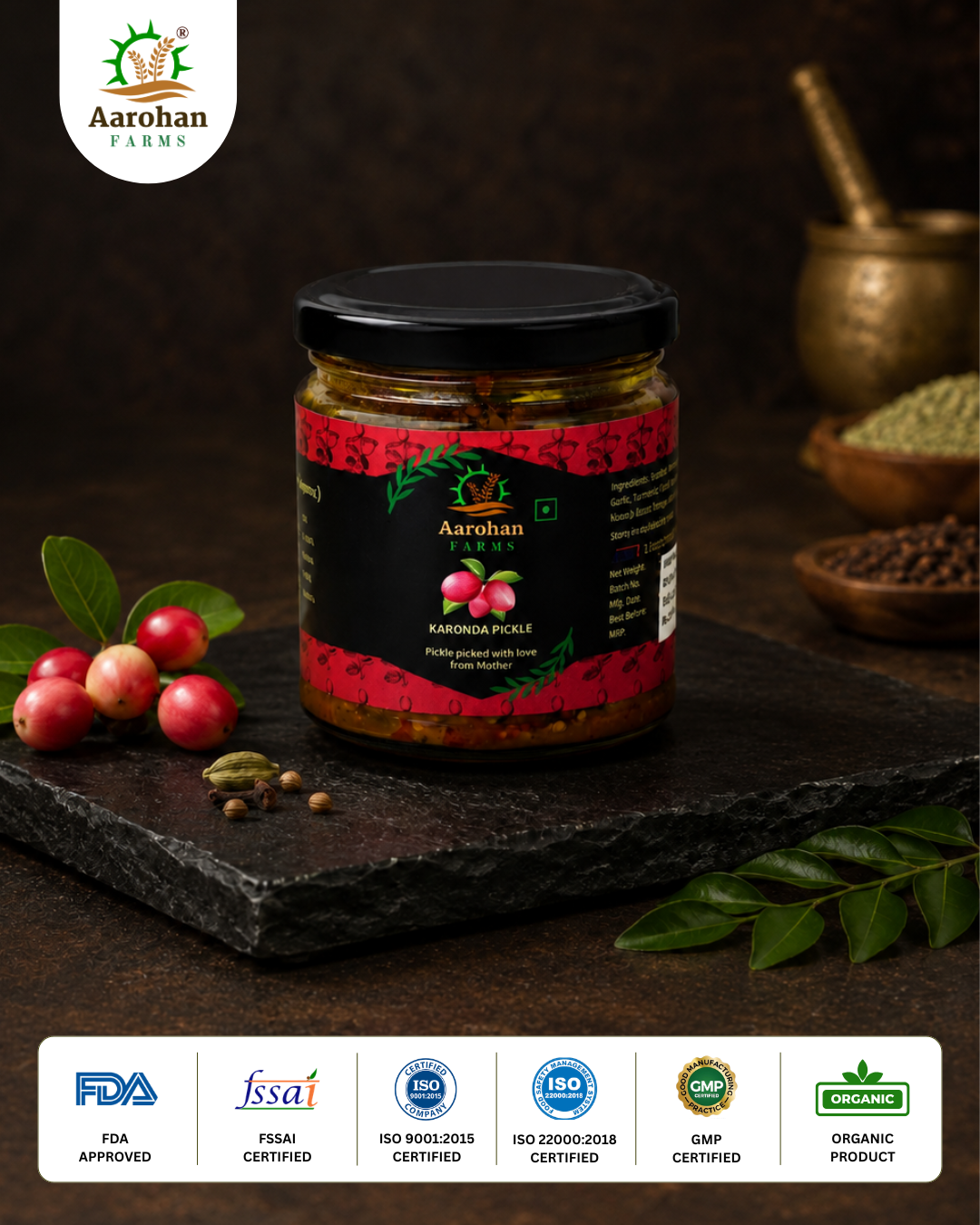Karonda Pickle (200 GM)