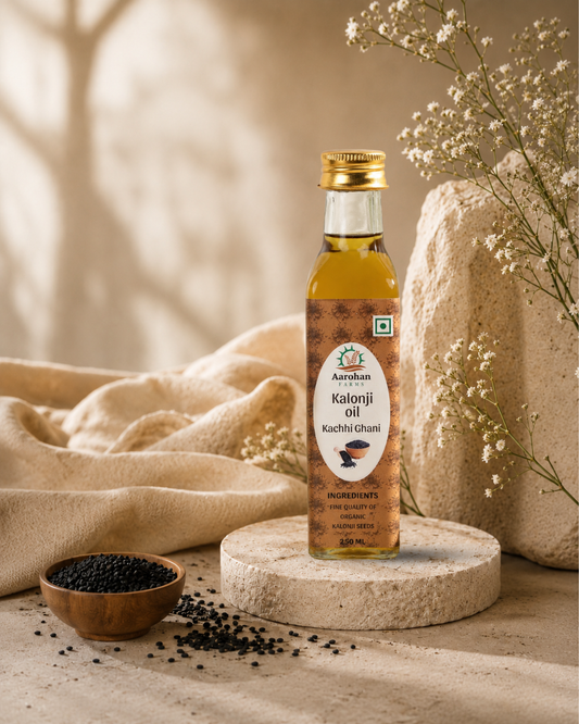 Kalonji Oil - Kacchi Ghani (Cold Pressed)