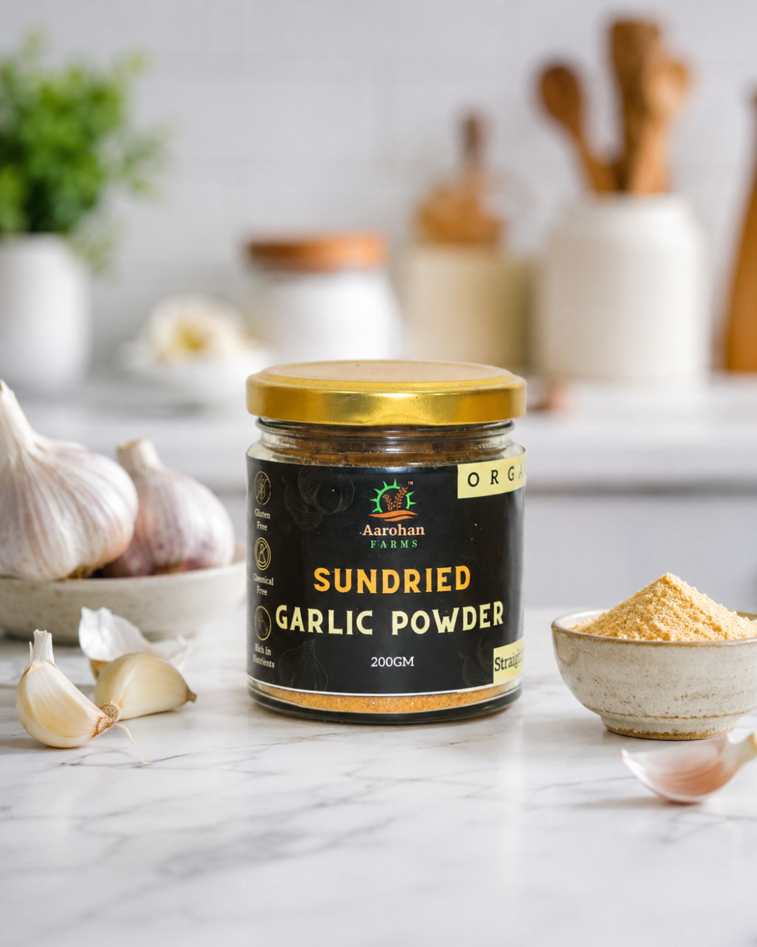 Sundried Garlic Powder (200 GM)
