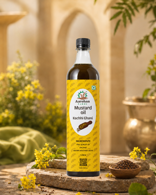Mustard Oil - Kacchi Ghani (Wood Pressed)