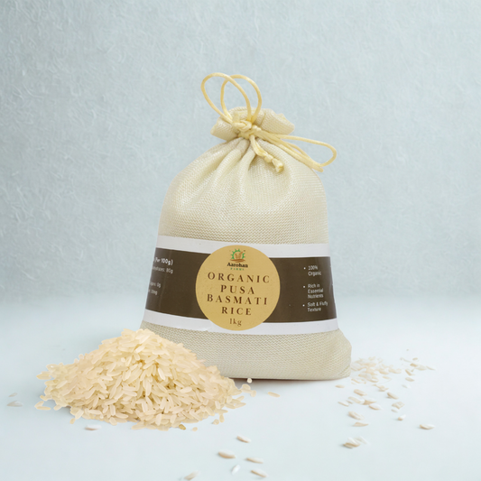 Organic Rice - Pusa Basmati (1 KG)